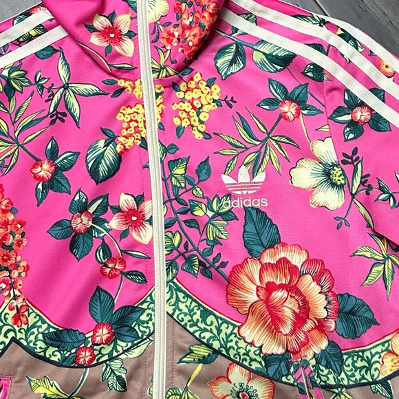 Adidas x Farm Rio Jardineto Firebird floral print track jacket - Picture 5 of 8